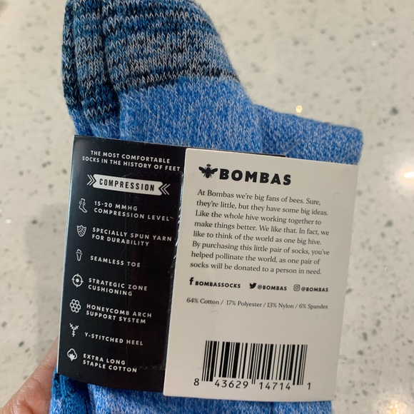 Bombas Underwear & Socks New Bombas Large Compression Socks Long